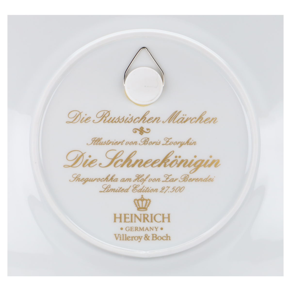 Sammelteller Wandteller - Snegurochka am Hof von Zar Berendei