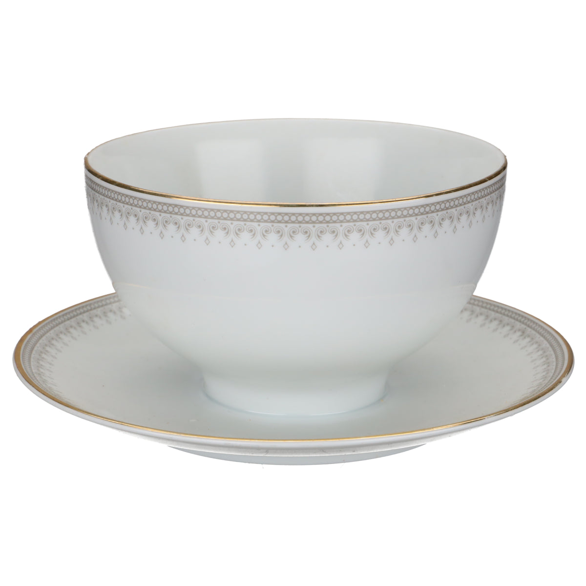 Sauciere mit Teller einteilig neues Modell