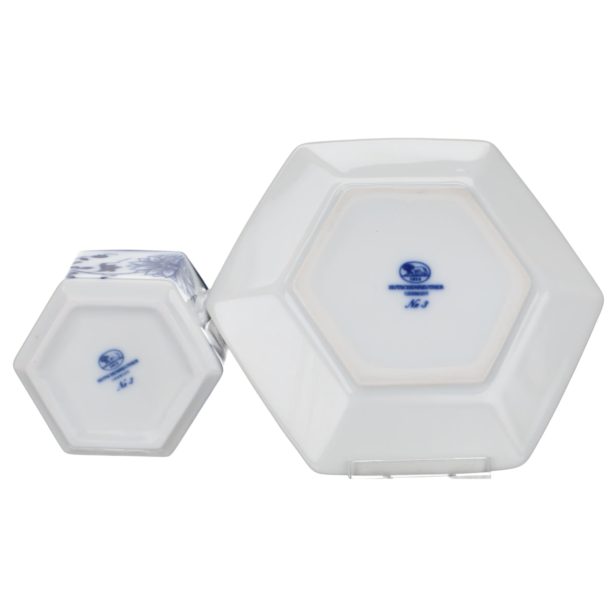 Mokkatasse mit Untere Nr. 3 Sammeltasse