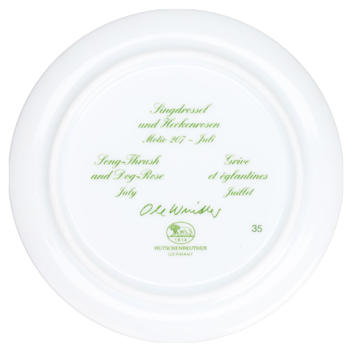 Juli Singdrossel Motiv 207