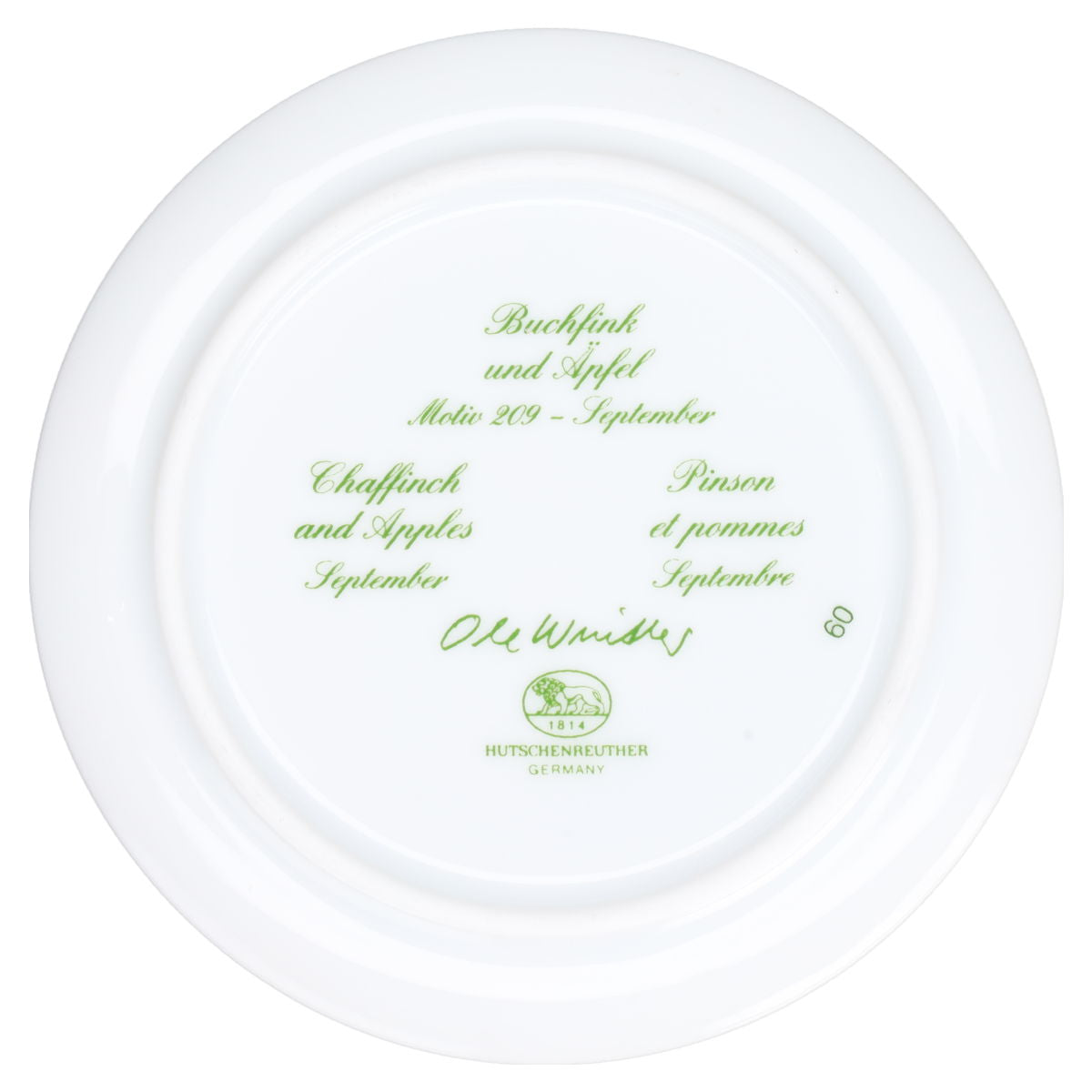 September Buchfink Motiv 209