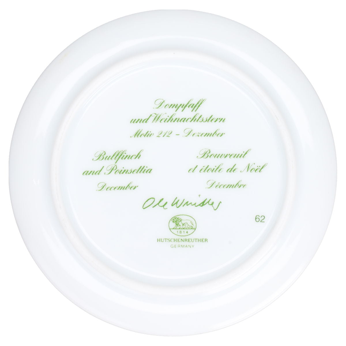 Dezember Dompfaff Motiv 212