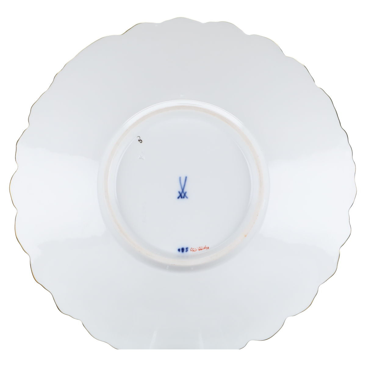 Zierschale Rosa Aster mit Goldapplikationen