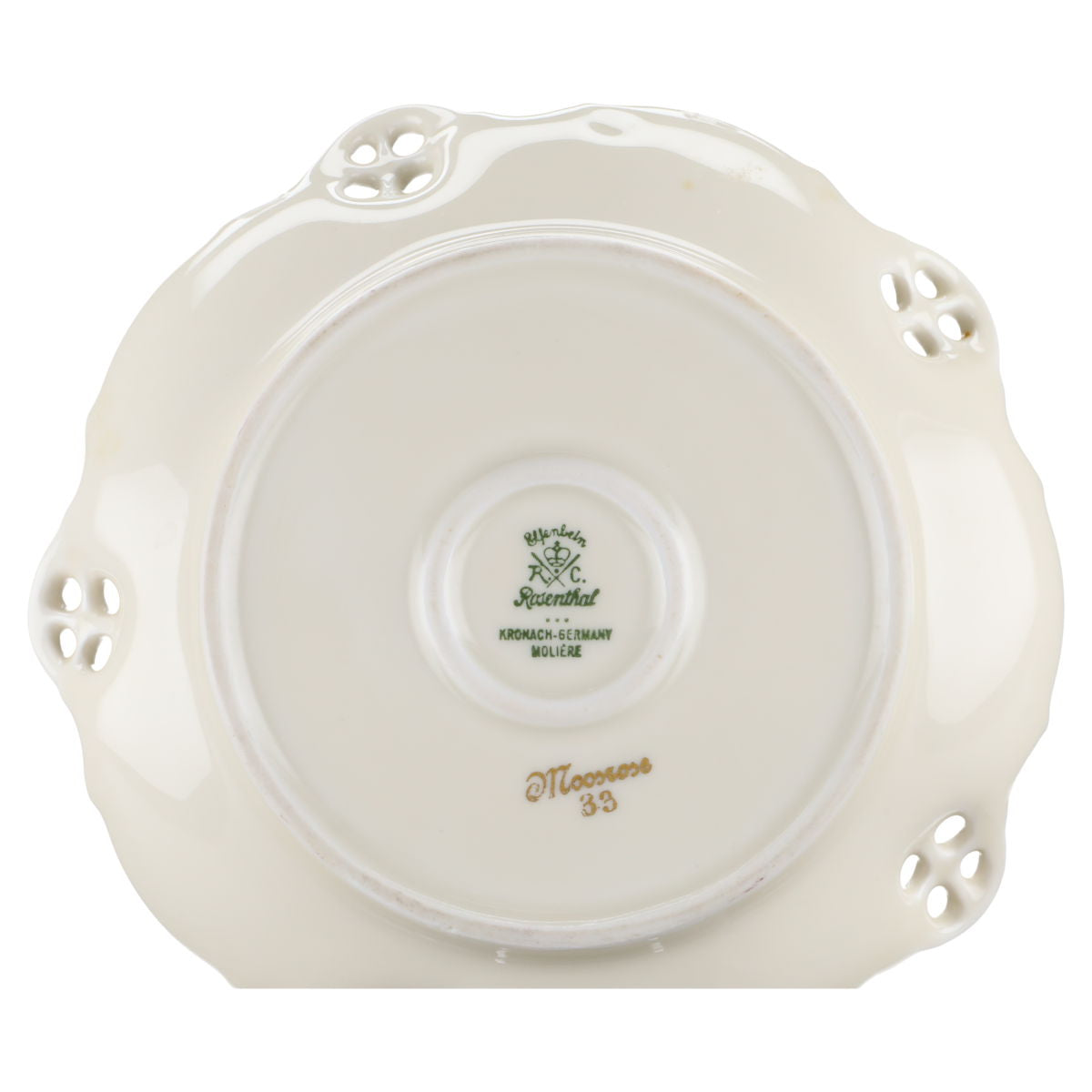 Gebäckteller Gebäckschale mit Durchbruch D 15 cm