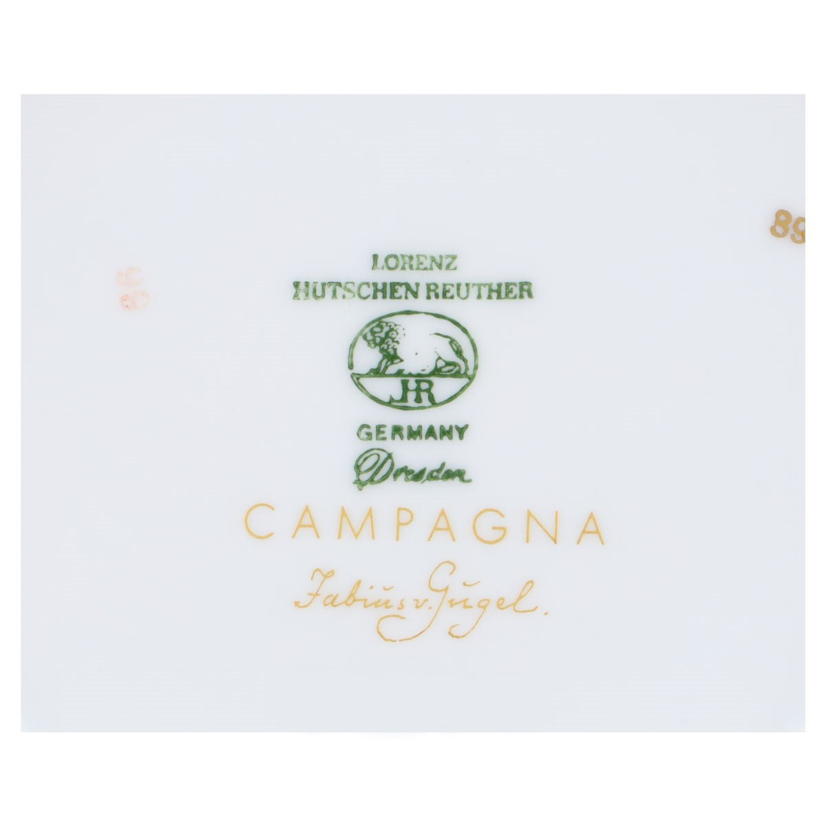 Kuchenteller Motiv F