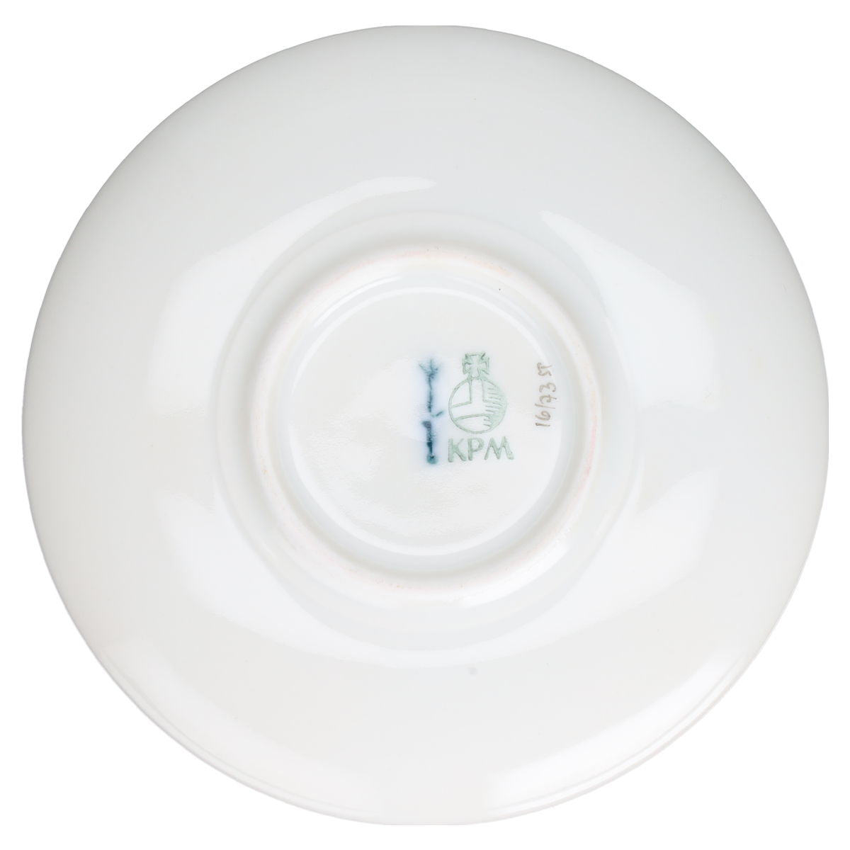 Untertasse für Mokka ohne Spiegel