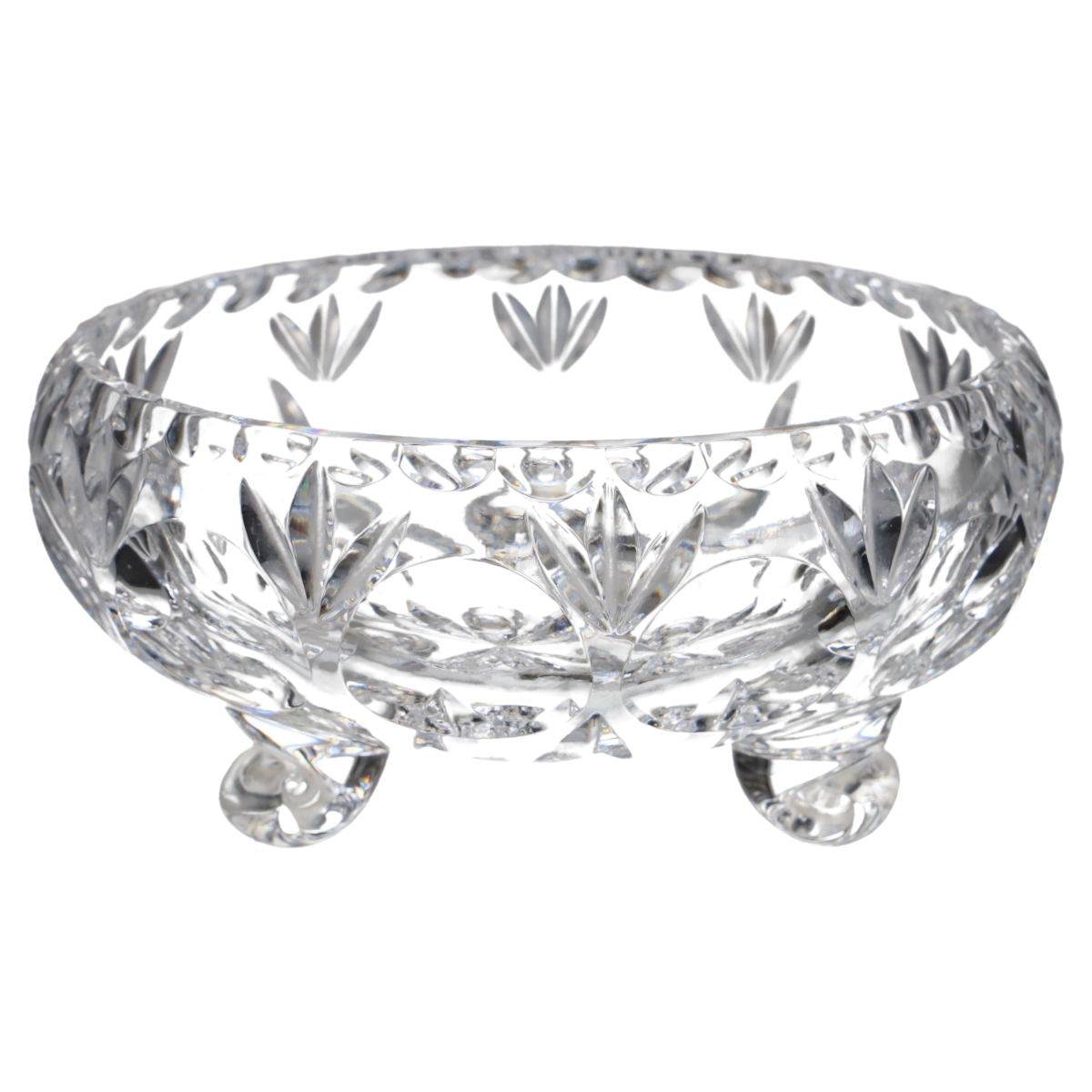 Gebäckschale Konfektschale auf 3 Füssen klein