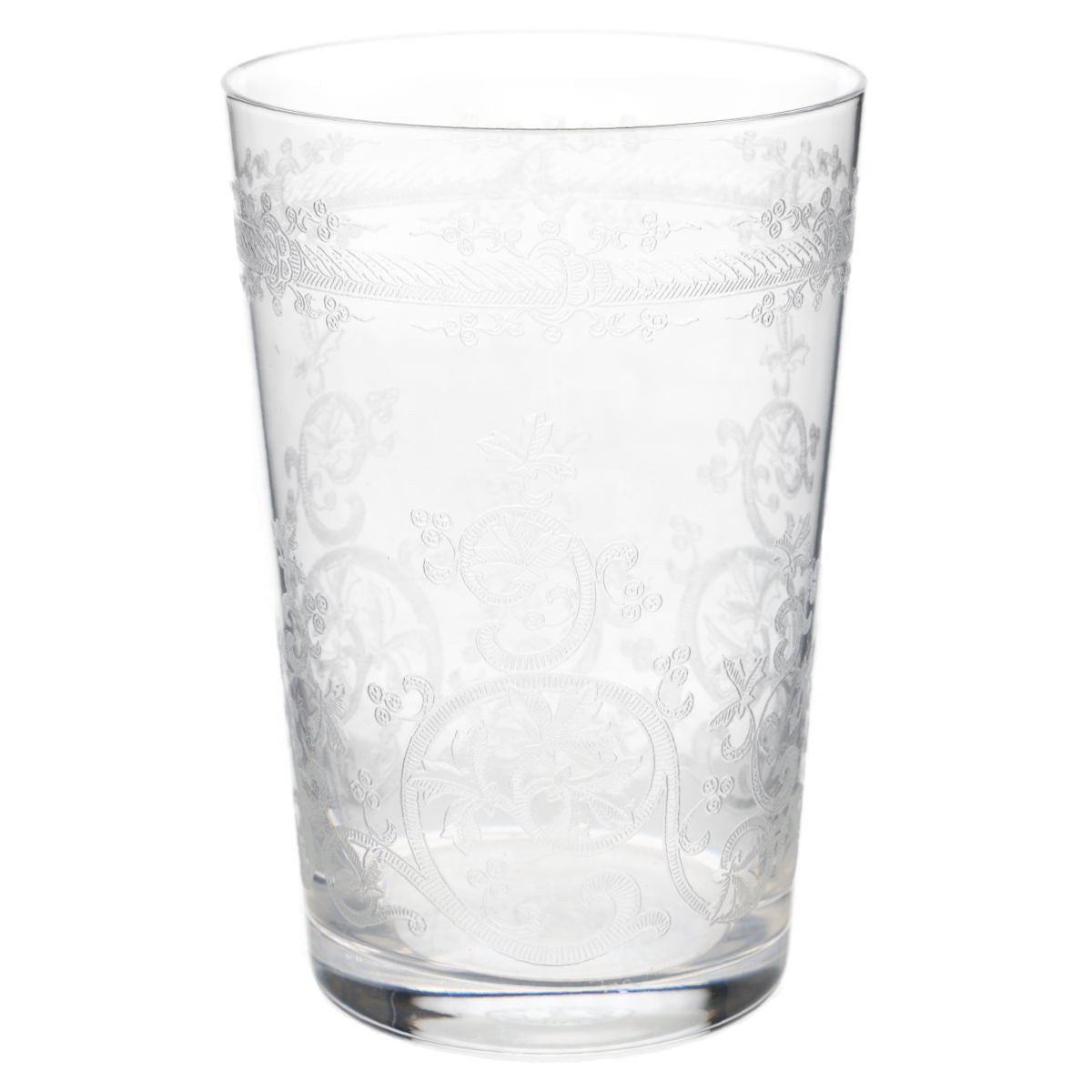 Wasserglas gerade Form