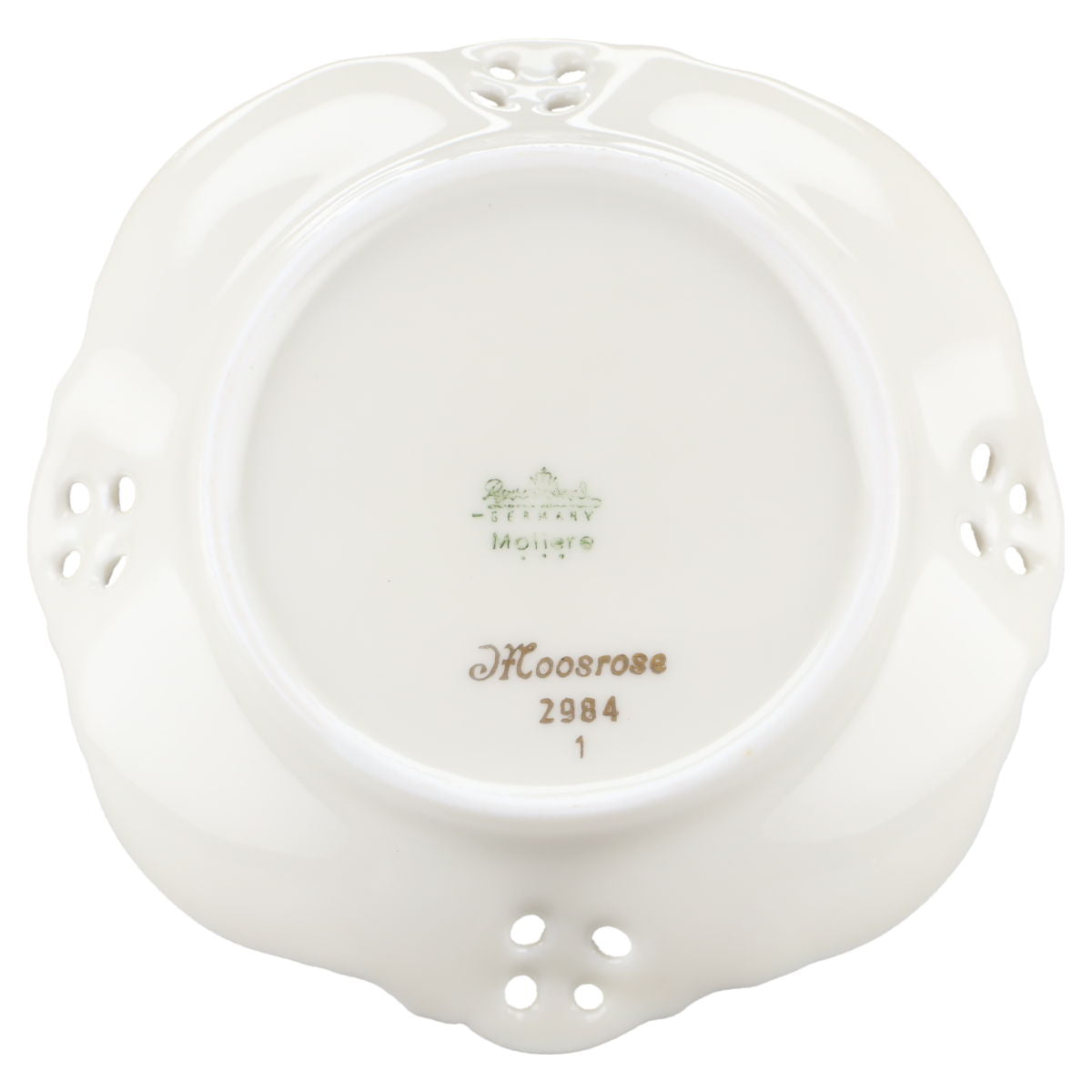 Knabberschälchen mit Durchbruch