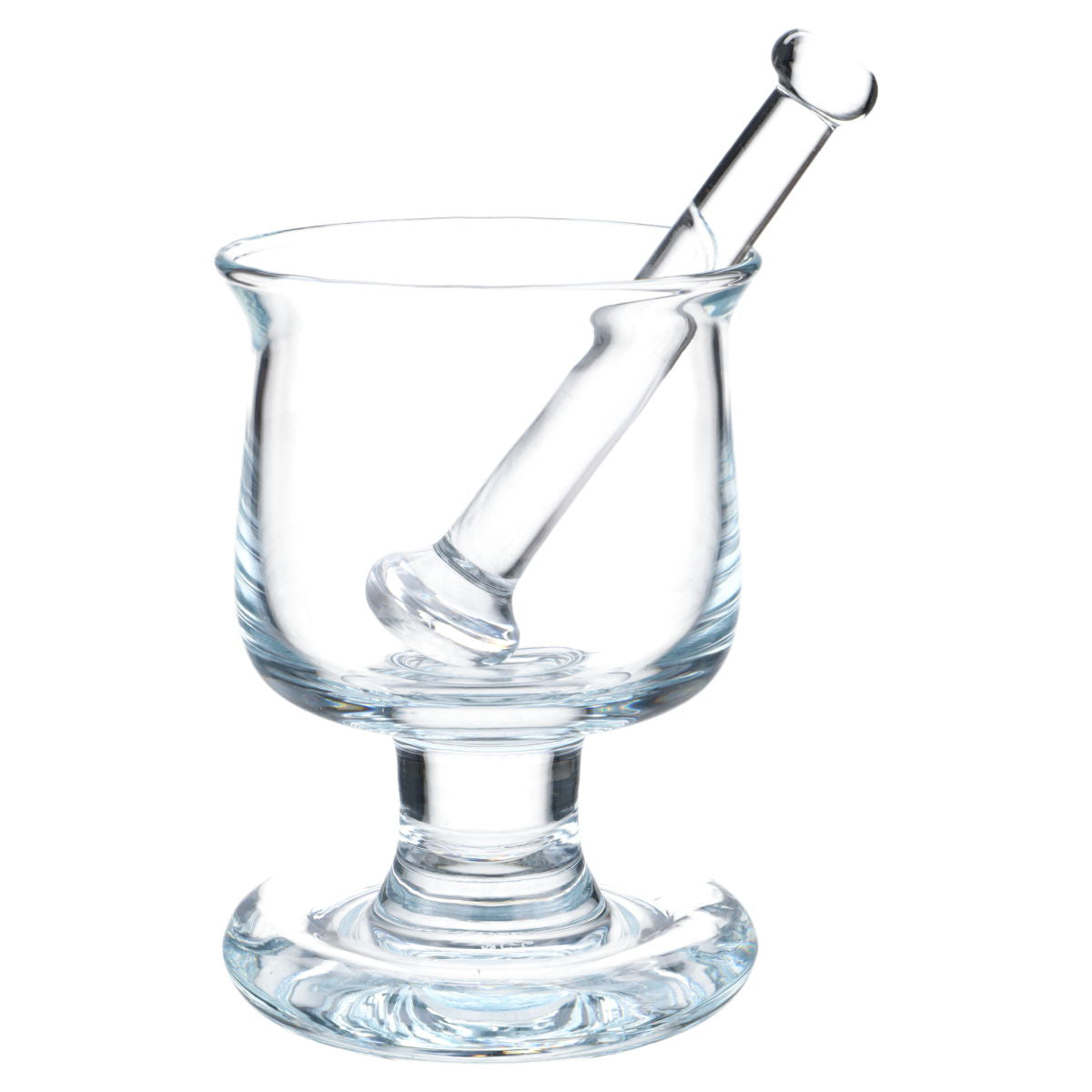 Grogglas mit Stößel