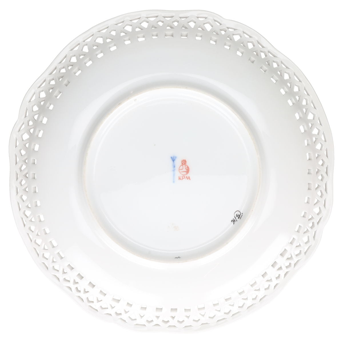 Durchbruchteller Bunte Blume