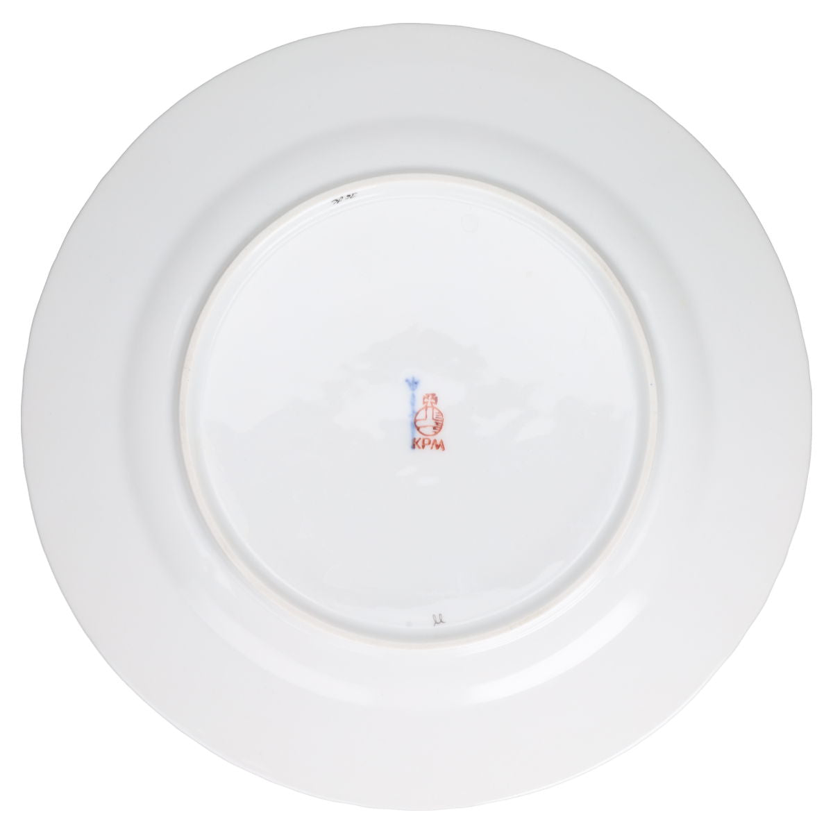 Kuchenteller klein Motiv Blüte Orange