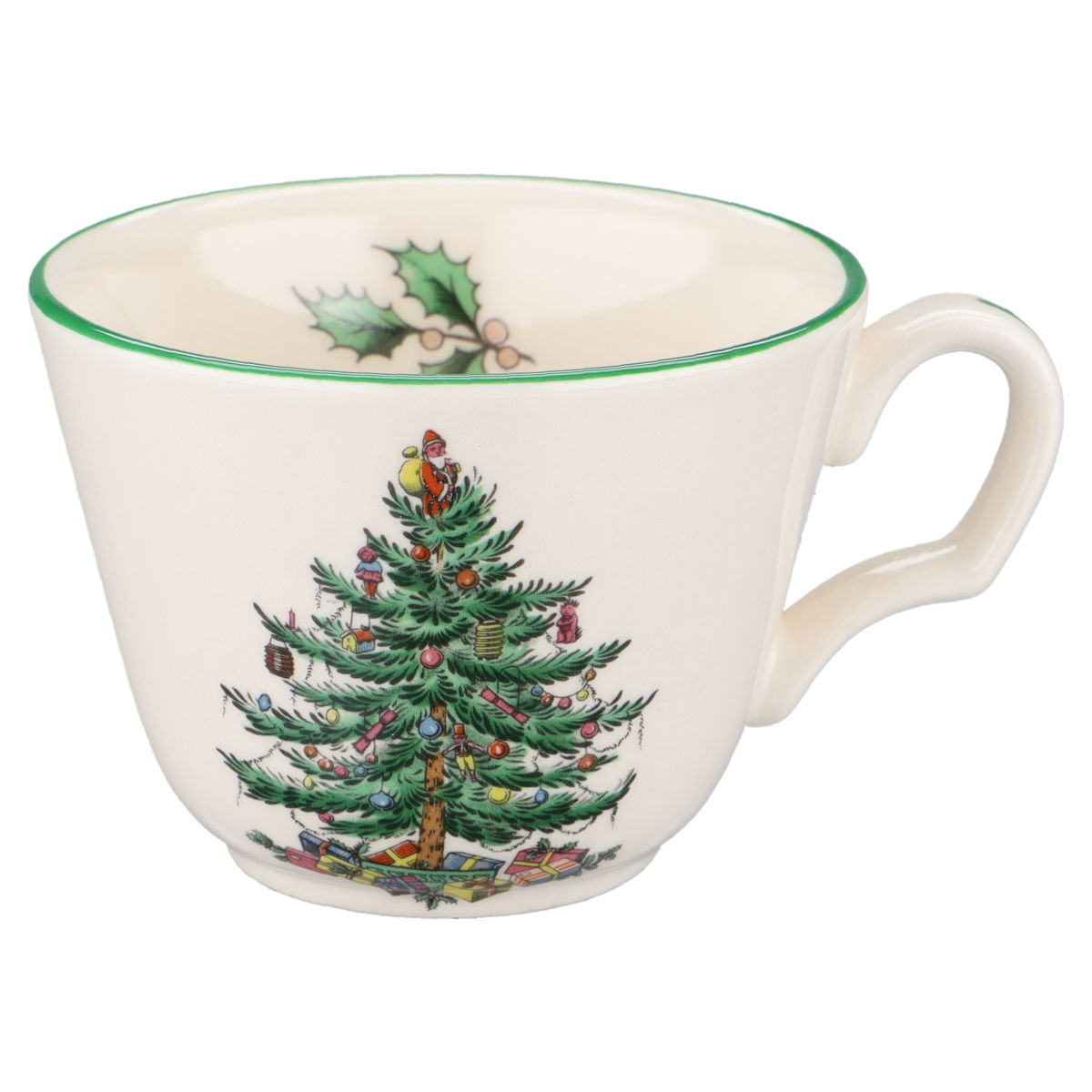 Spode Weihnachtsbaum Christmas Tree Café Mug Christmas Tree Mug grün