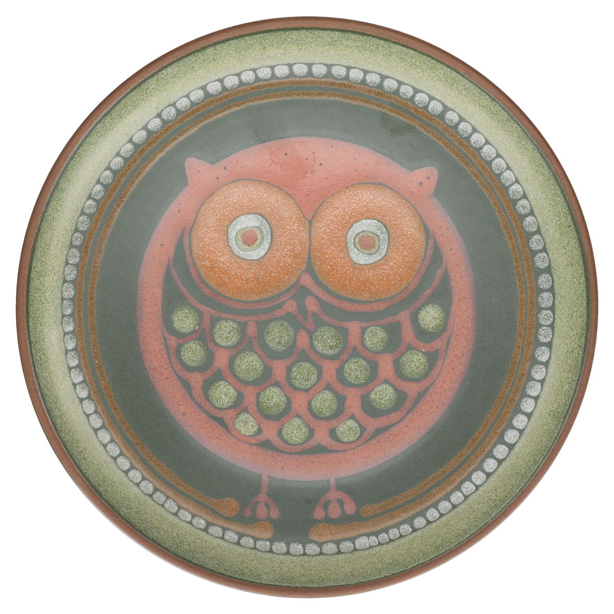 Wandteller Eule