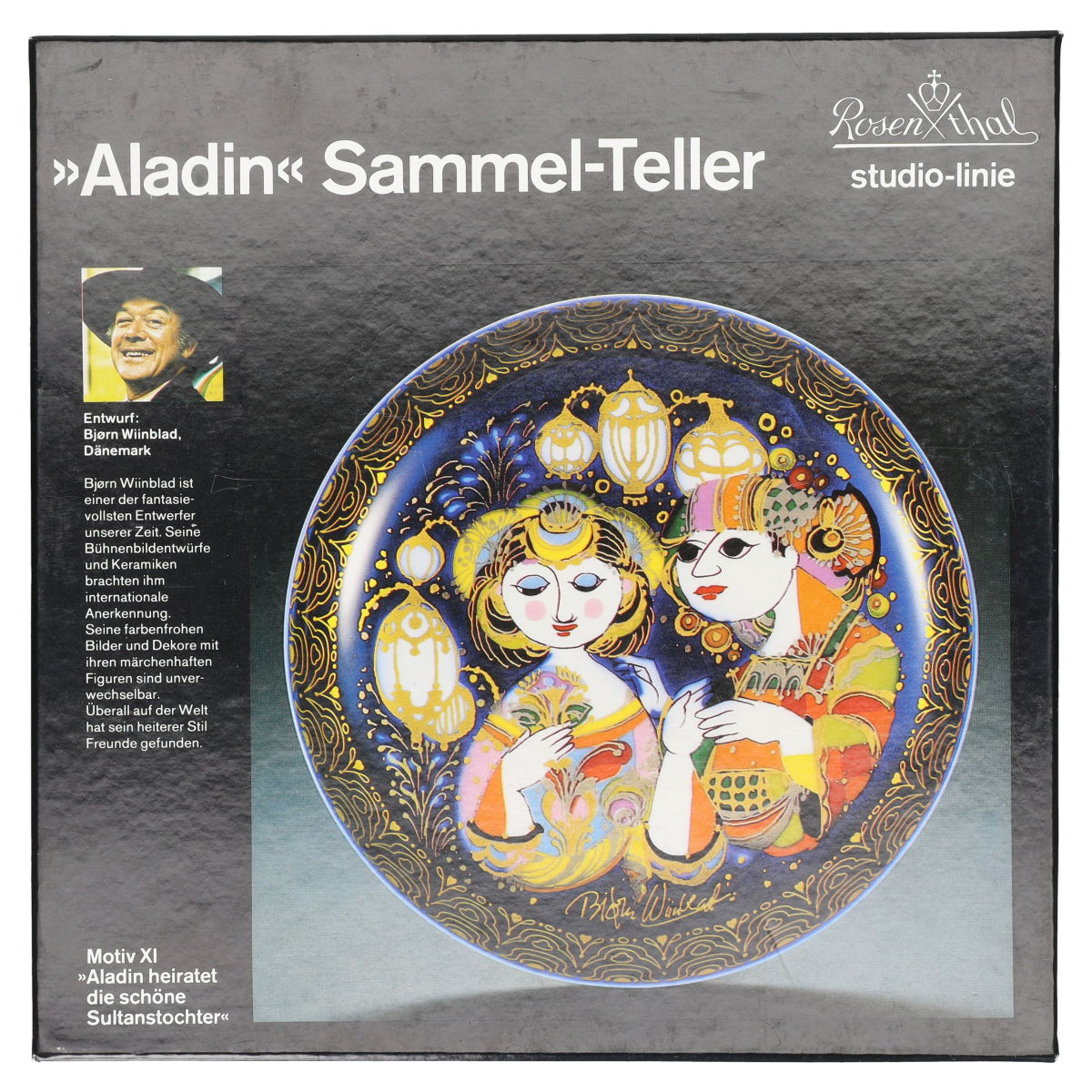 Motiv XI Aladin heiratet die schöne Sultanstochter - II. Wahl