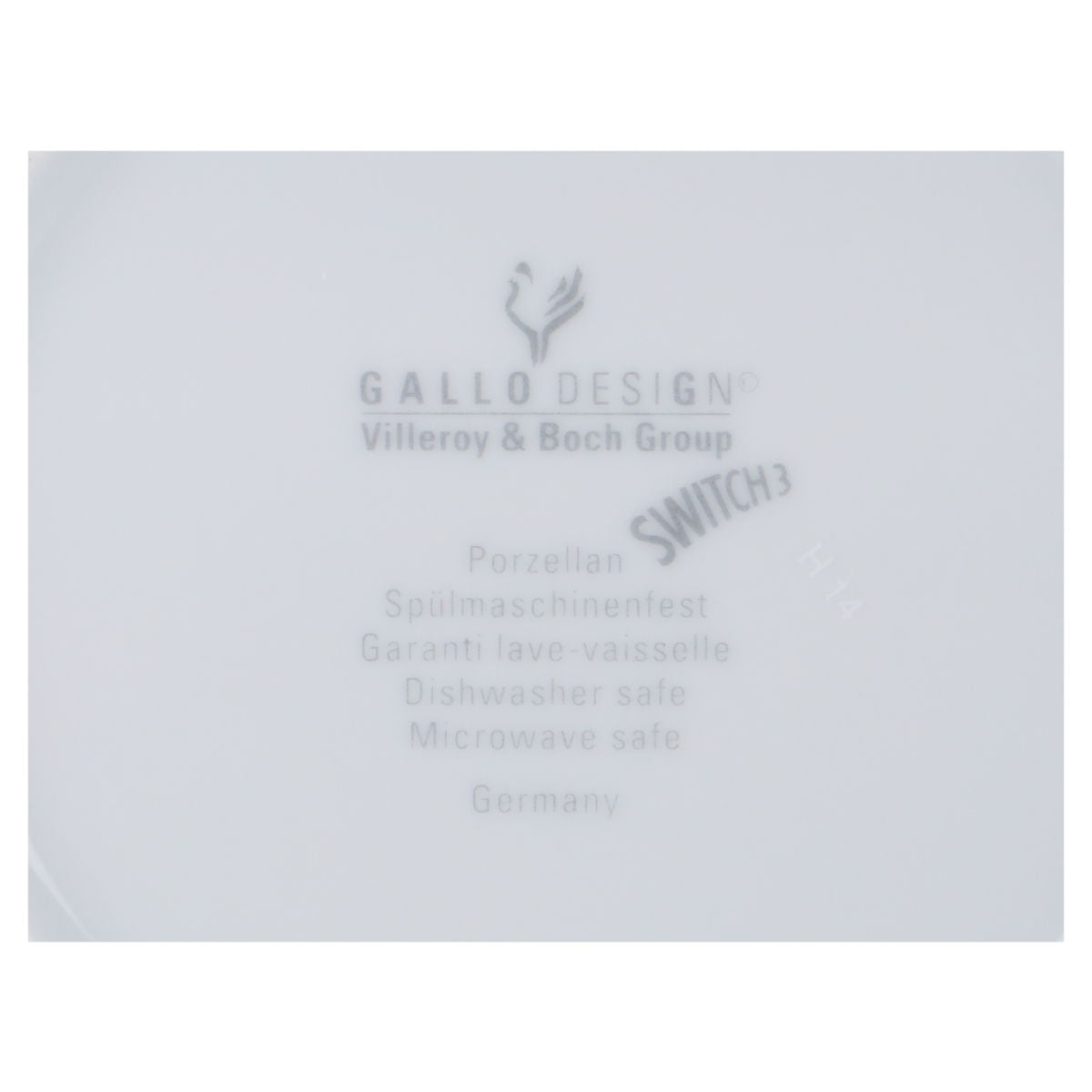 Sauciere ohne Teller