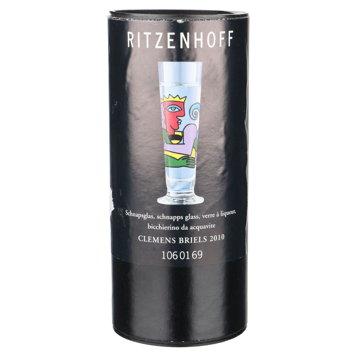 Schnapsglas Stamper Clemens Briels 2010 106 01 69 in OVP