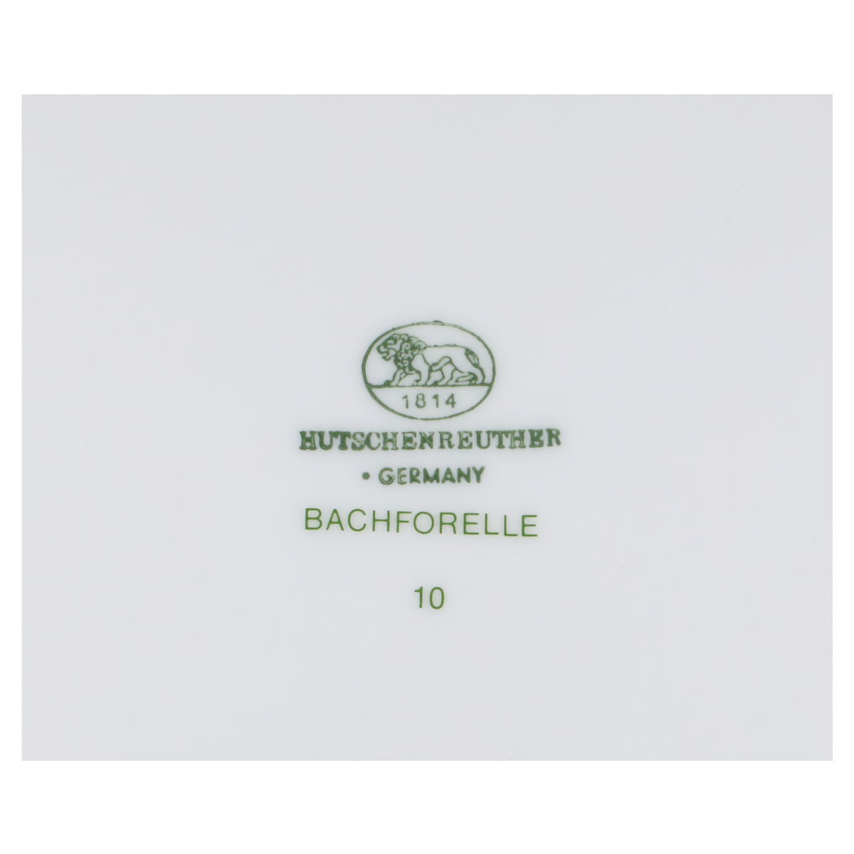 Speiseteller (Bachforelle)