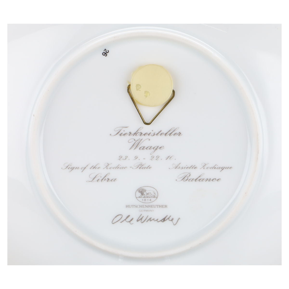 Wandteller Sammelteller Waage