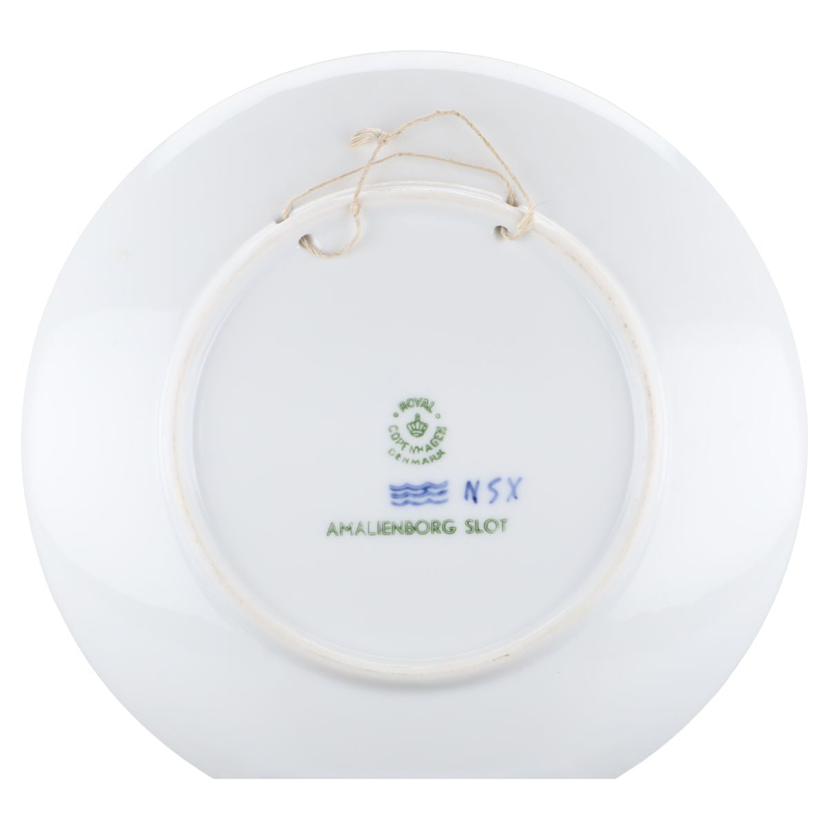 Weihnachtsteller 1954 - Amalienborg Slot