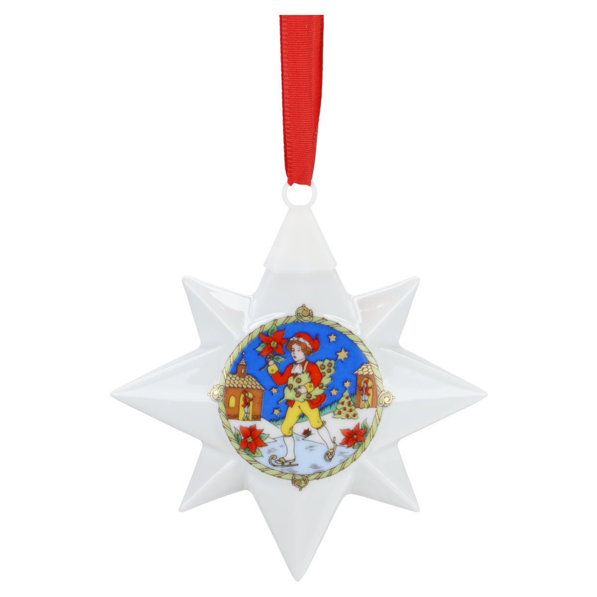 weihnachtsstern wann kaufen Weihnachtsstern 1998 - Schlittschuhläufer kaufen | Hutschenreuther  Weihnachtsstern mit OVP