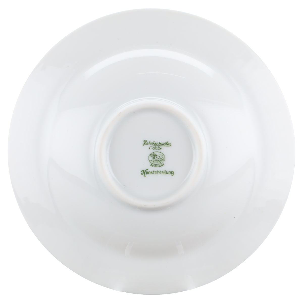 Minischale Reliefrand Punkte weiß