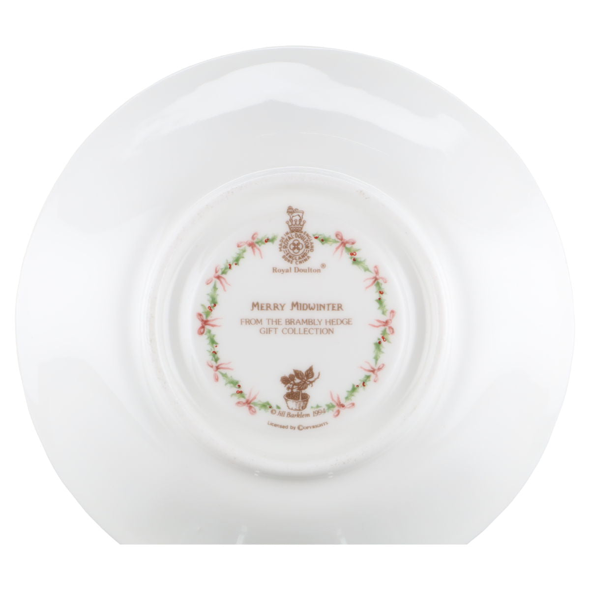 Untertasse für Kaffee Merry Midwinter