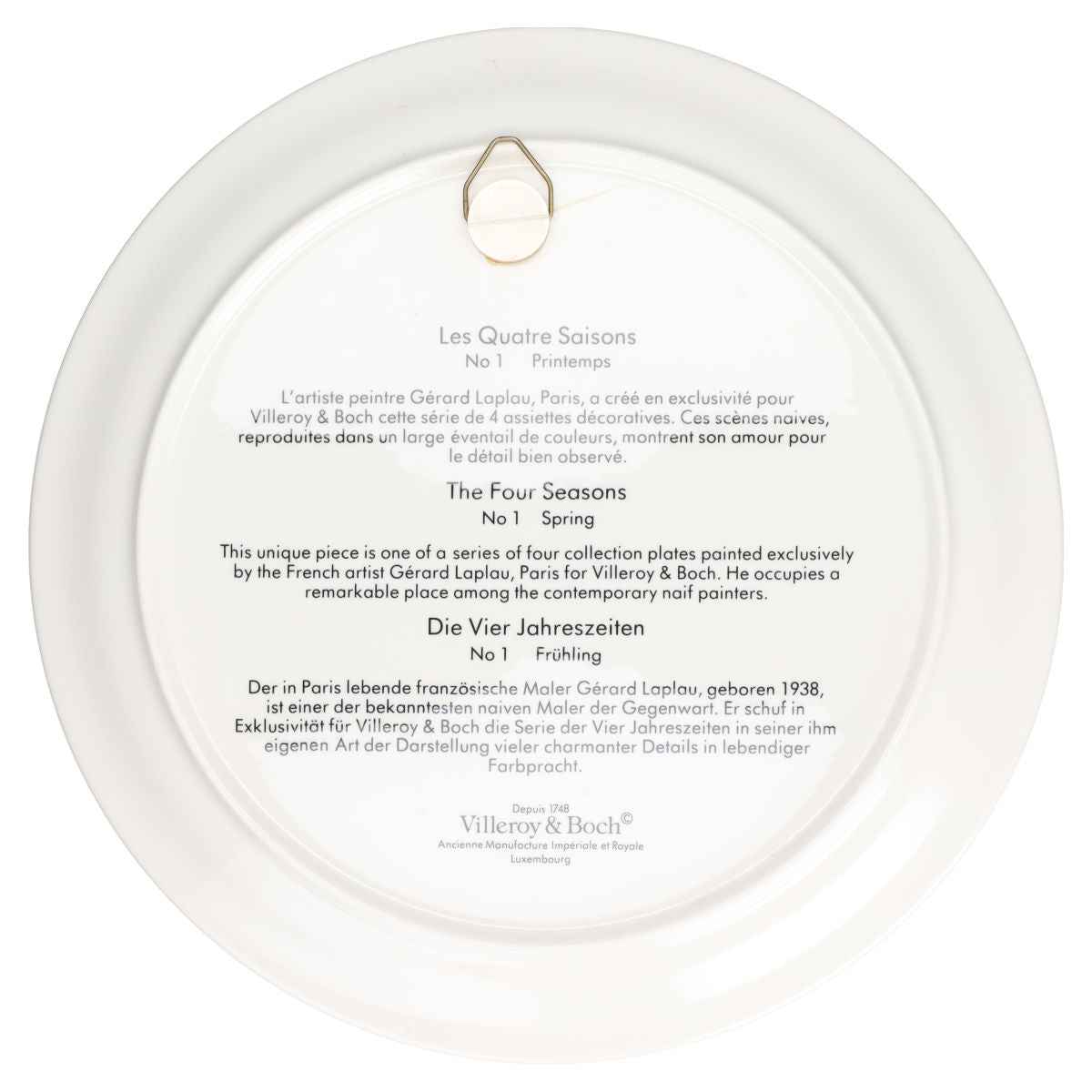 Sammelteller No. 1 Printemps/Spring/Frühling D 23,3 cm