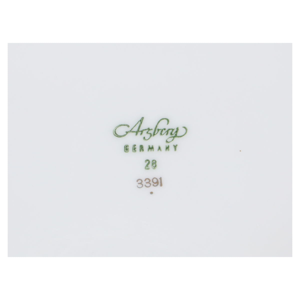 Sauciere mit Teller einteilig