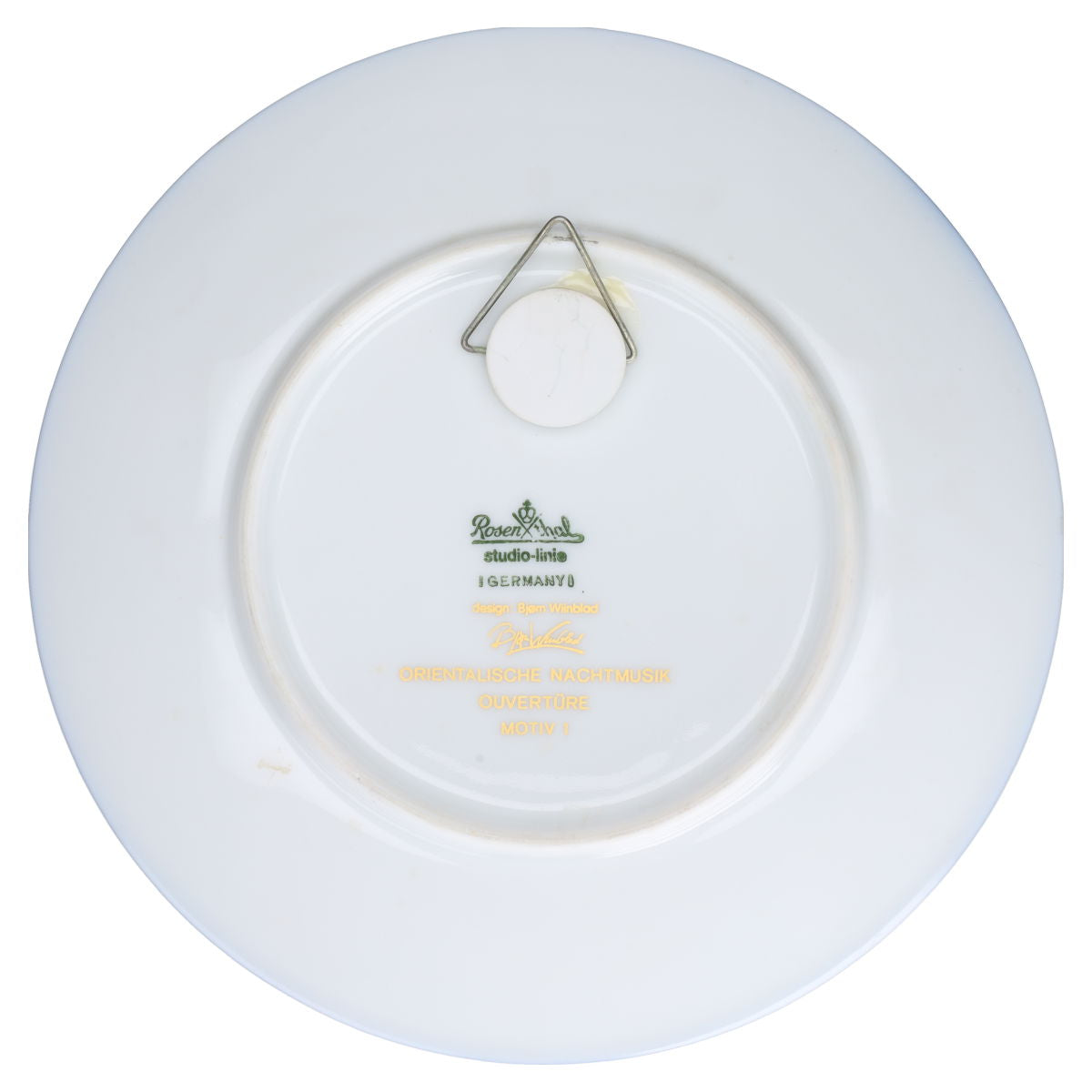 Sammelteller Wandteller Motiv 1 - Ouvertüre