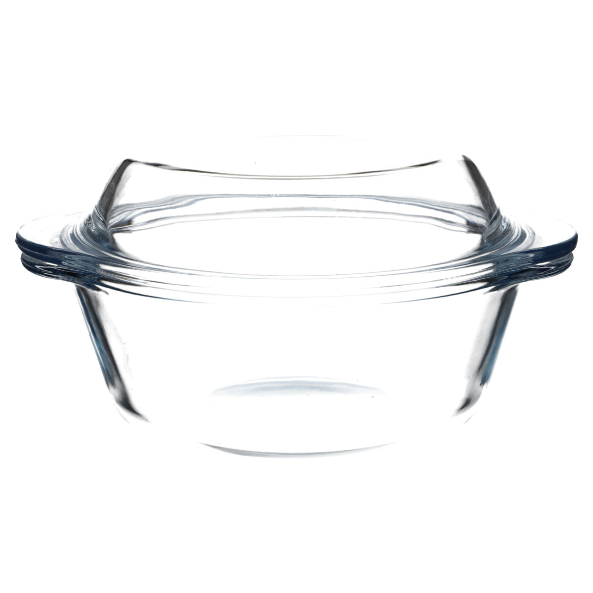 Auflaufform mit Deckel rund 1,0 l