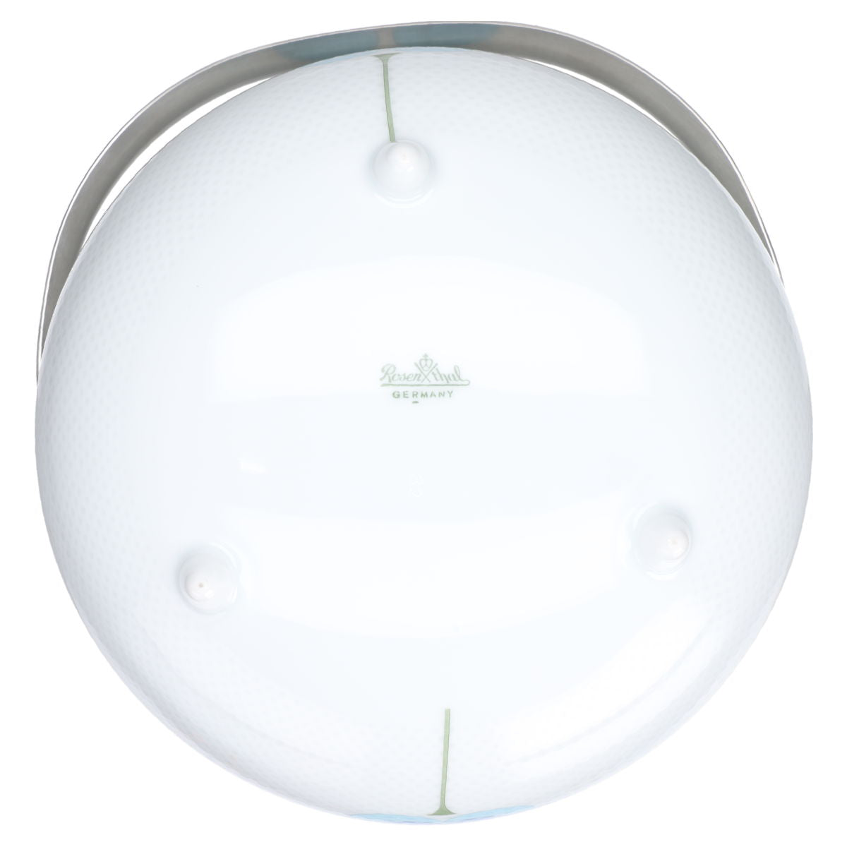 Terrine Suppe oder Ragout mit Metallbügel