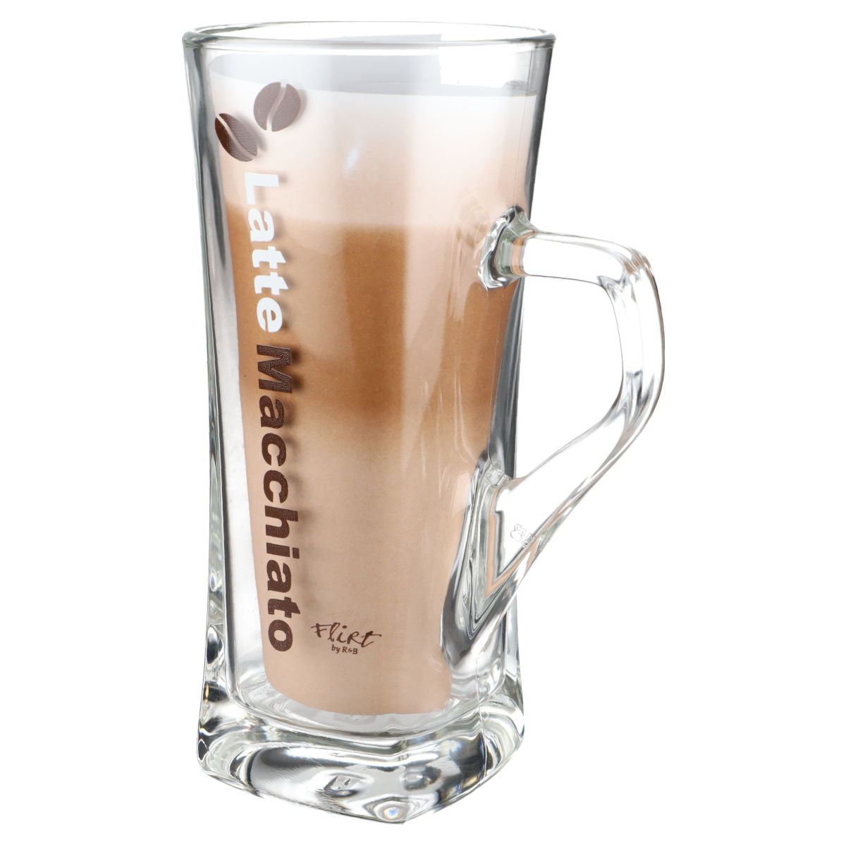 Henkelglas Latte Macchiato Glas