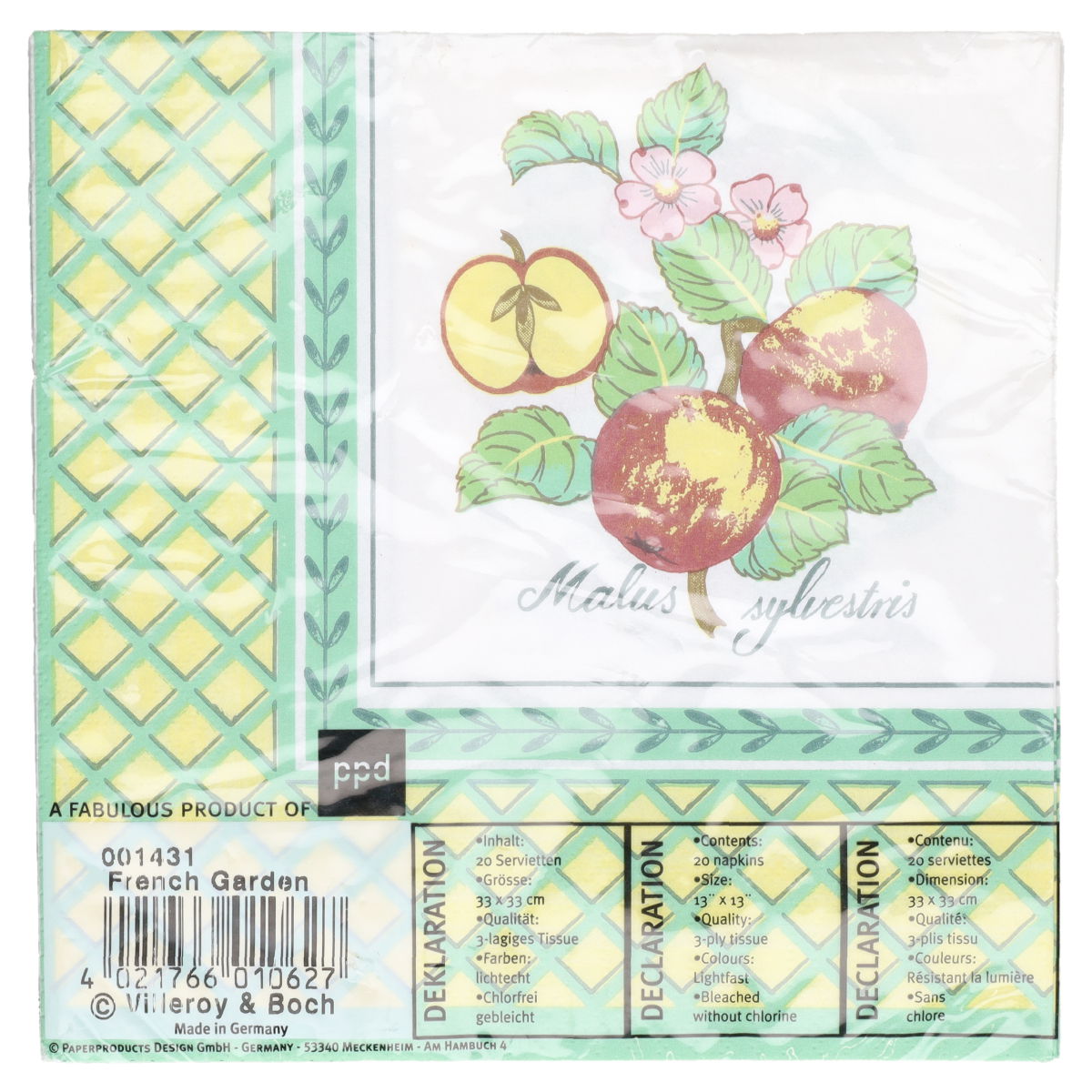 Papier-Servietten 20 Stück in OVP