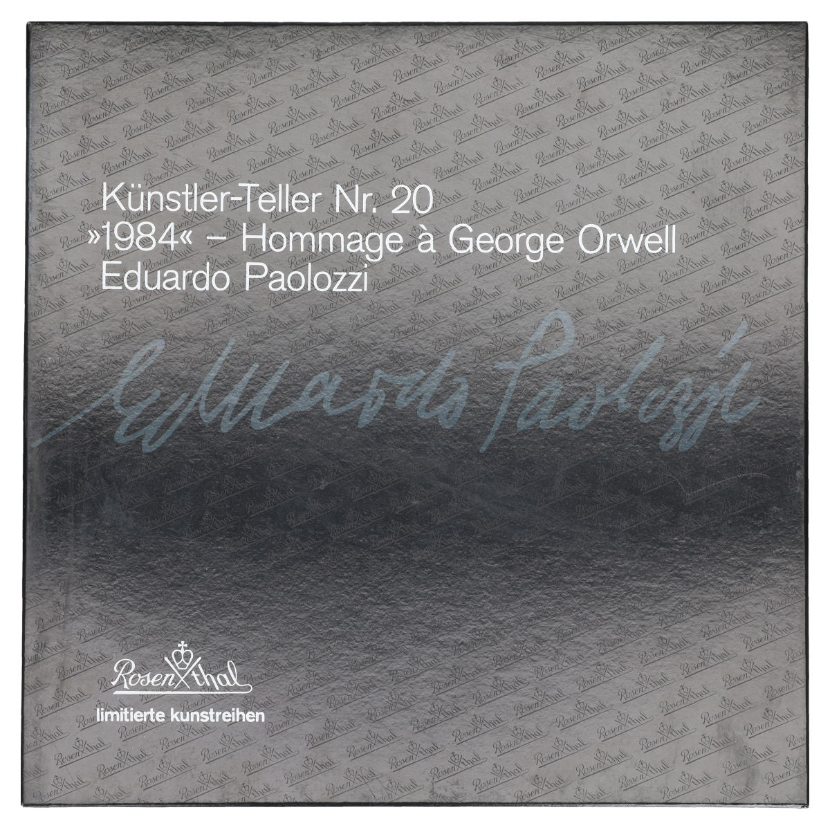 Eduardo Paolozzi 1984 Horatius Nr. 20 in OVP Nr. 2443/3000