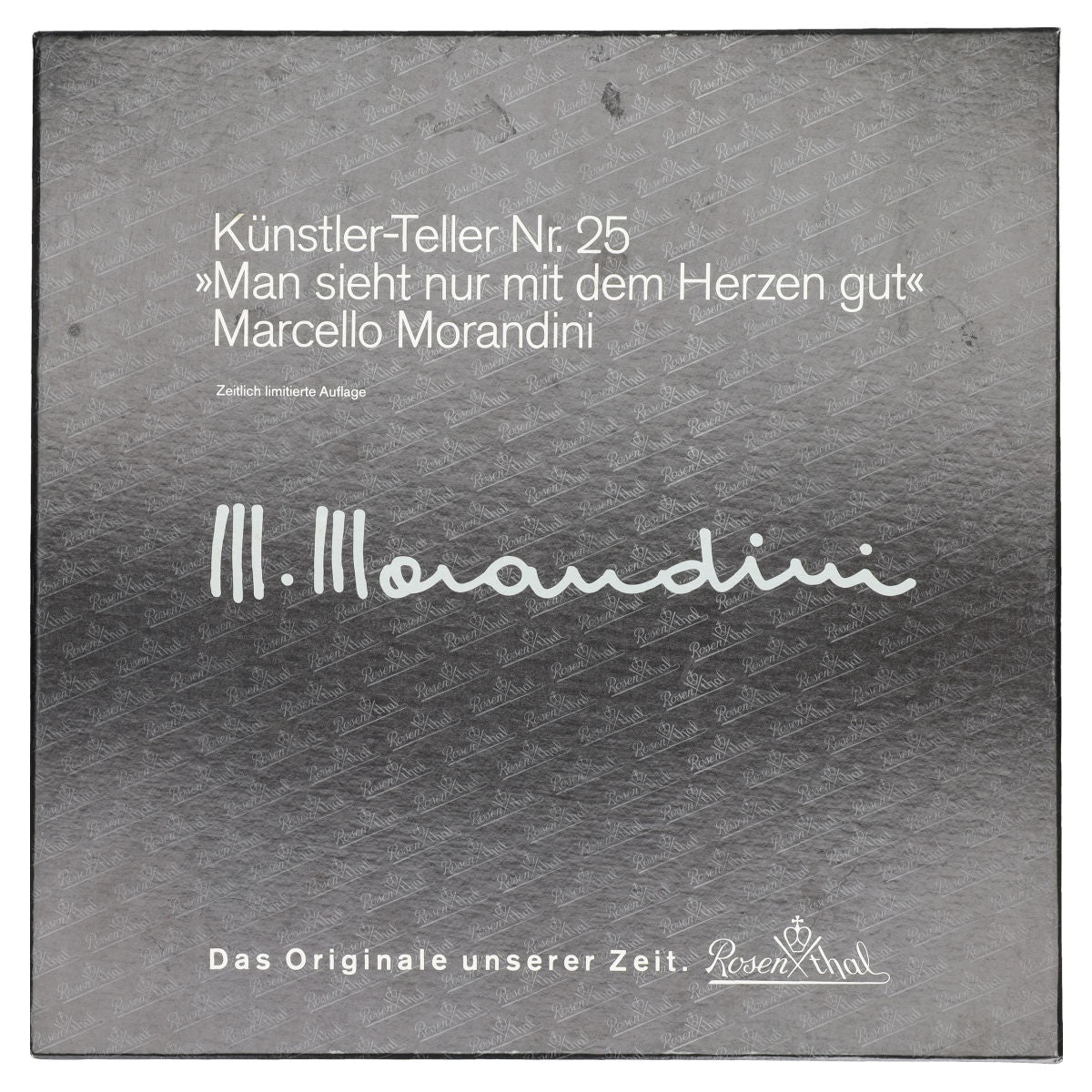 Künstlerteller Nr. 25 Man sieht nur mit dem Herzen gut in OVP