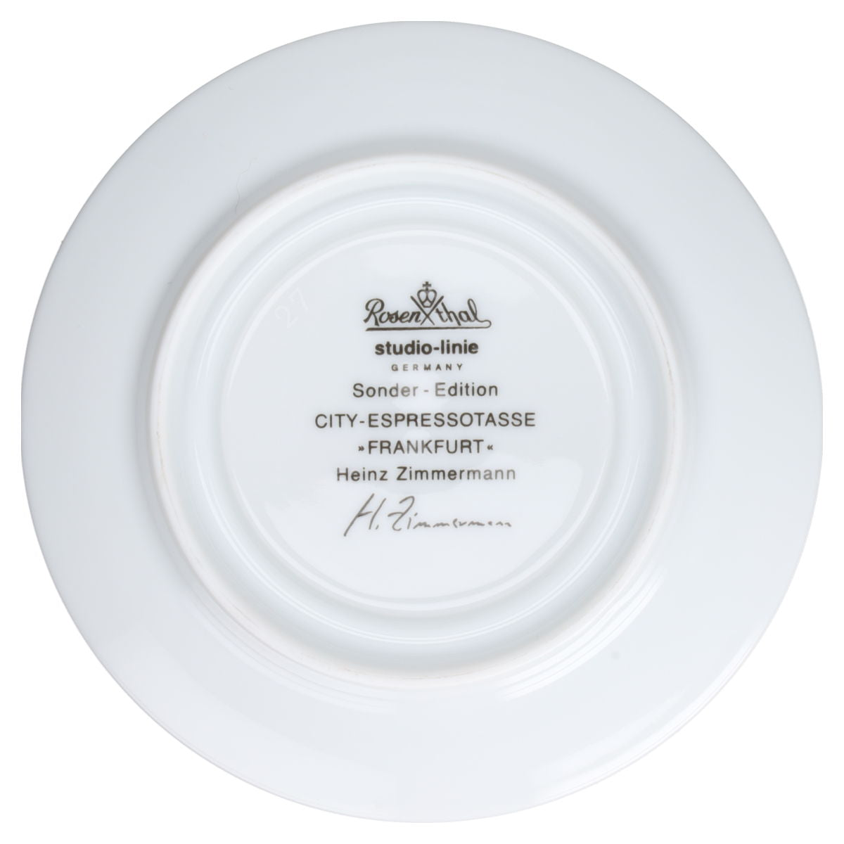 Mokkatasse Espressotasse mit Untere Frankfurt