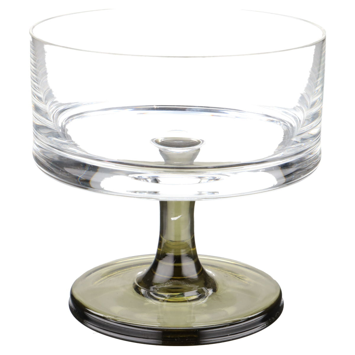 Sektschale runder Fuss