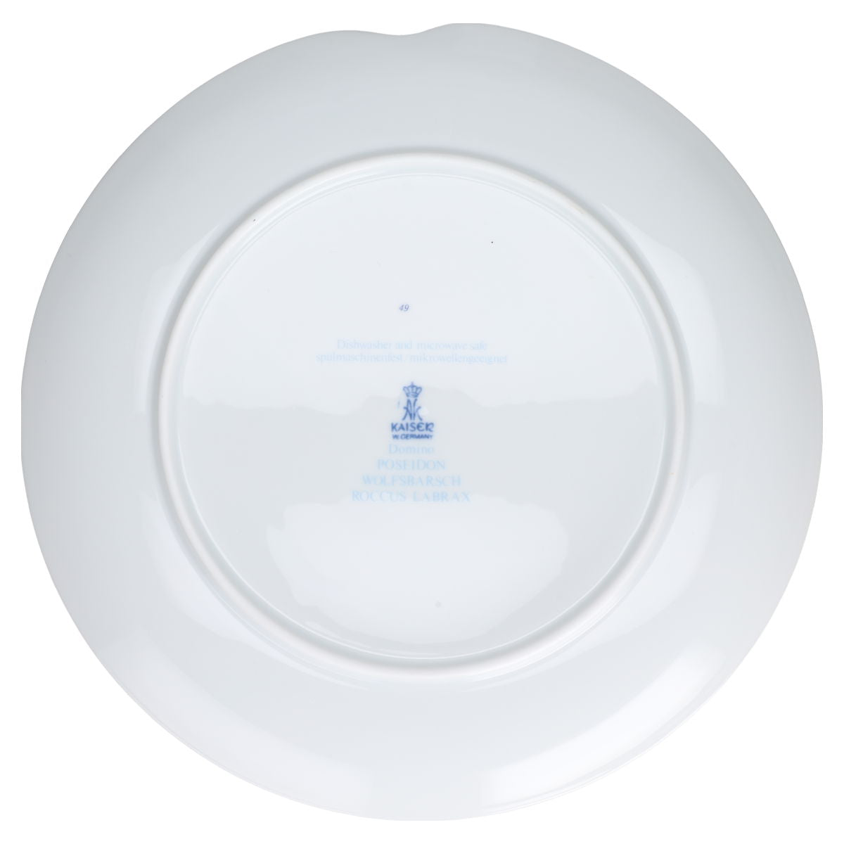 Speiseteller Wolfsbarsch