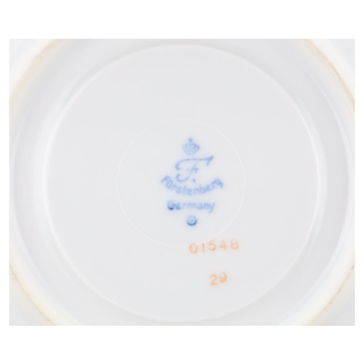 Untertasse für Kaffee - rosa