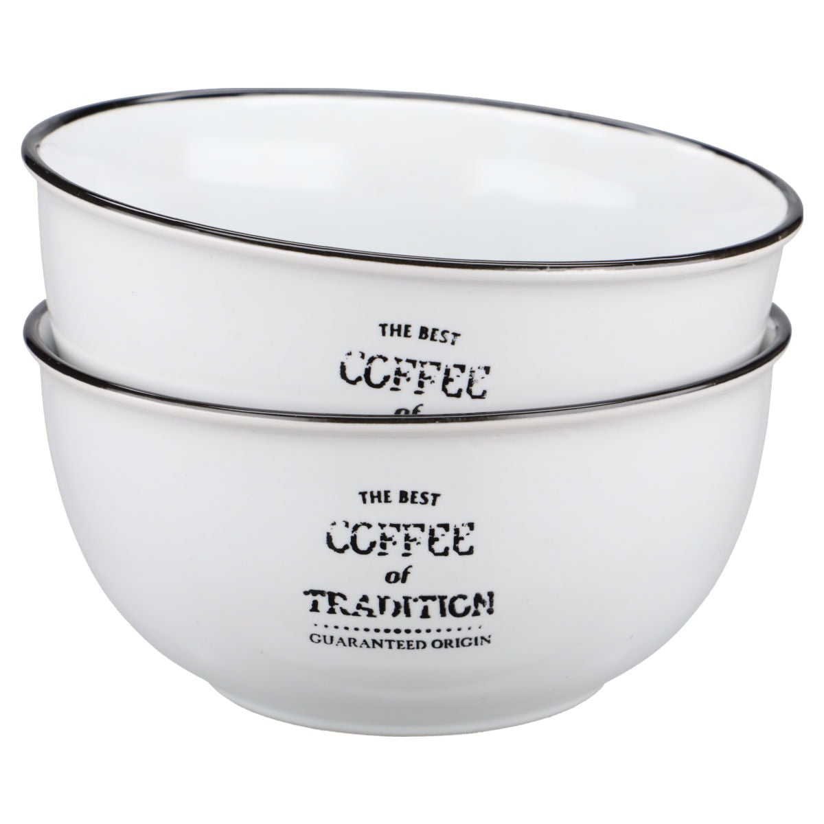 2x Müslischüssel altweiß