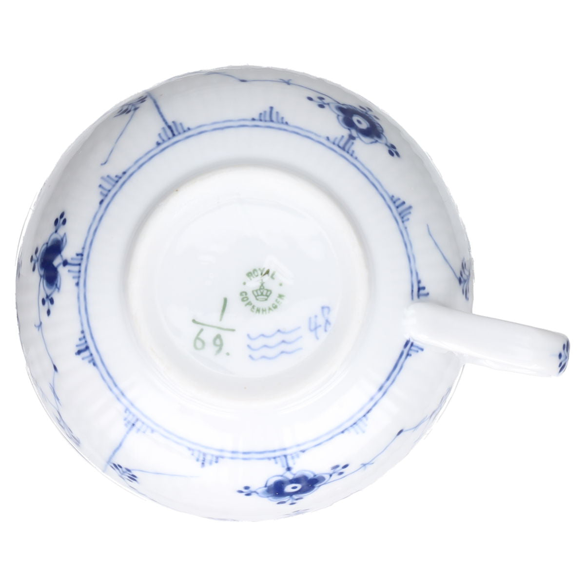 Teetasse groß Modell 69 mit Innendekor