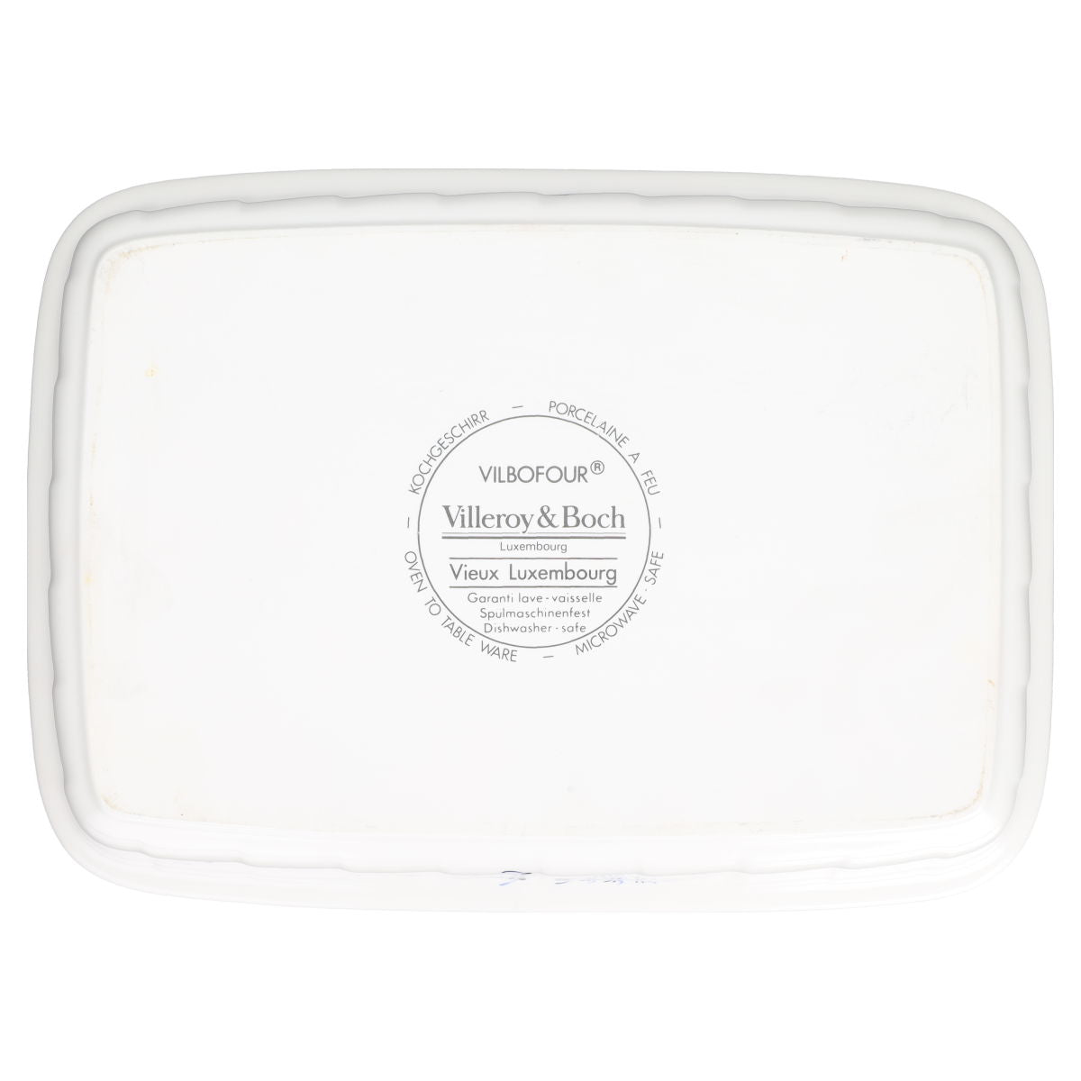 Auflaufform mittelgroß rechteckig L 25,8 cm