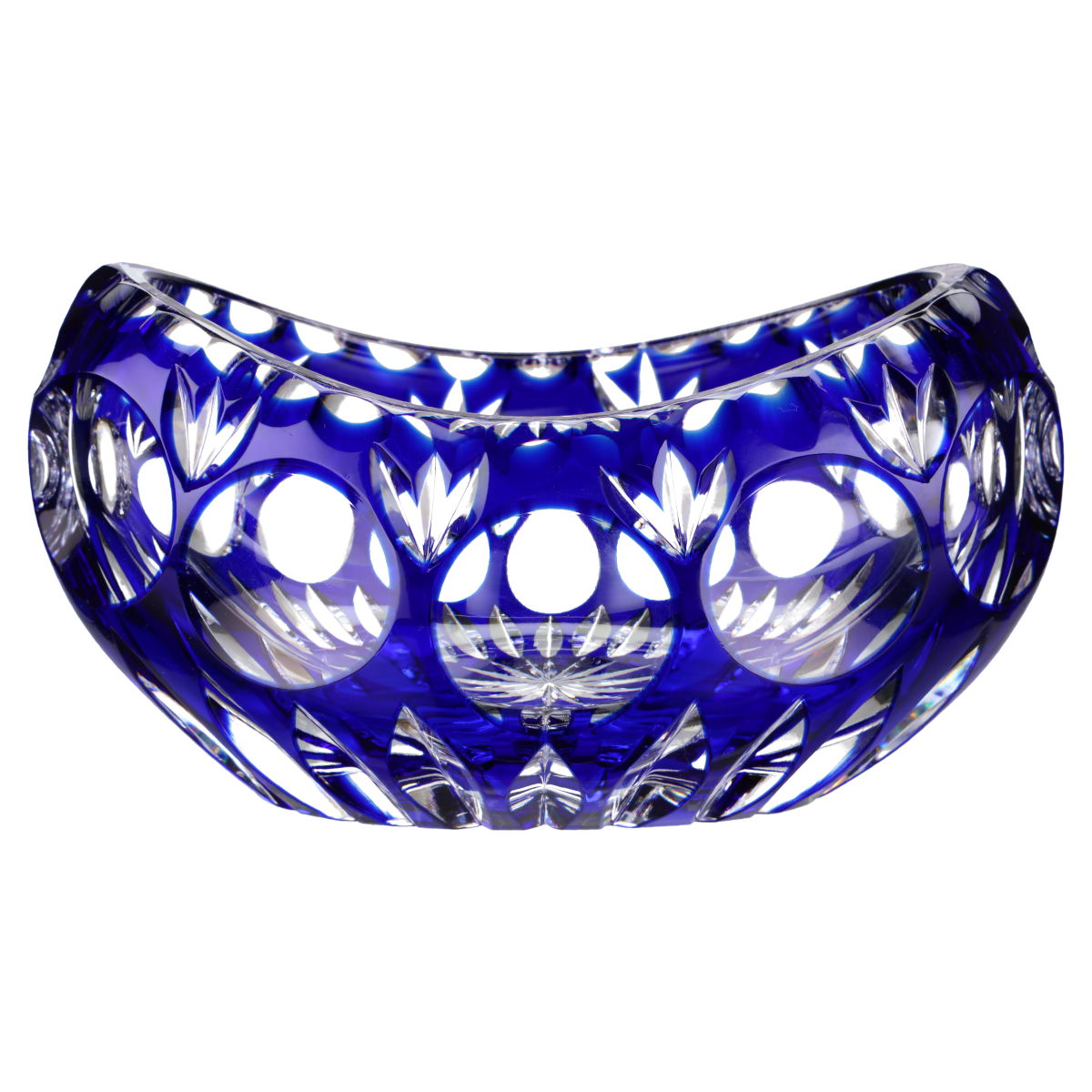 Schiffchenschale / Jardiniere kobaltblau