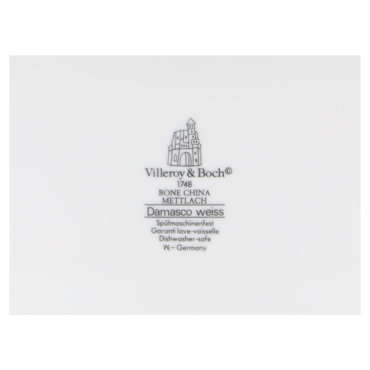 Sauciere mit Teller 2-tlg