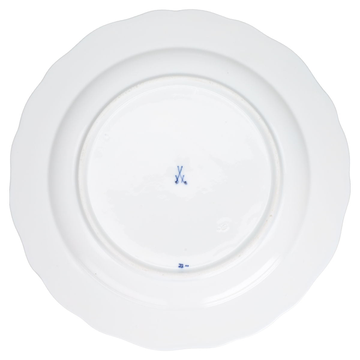 Kuchenteller groß/Frühstücksteller mit Goldrand