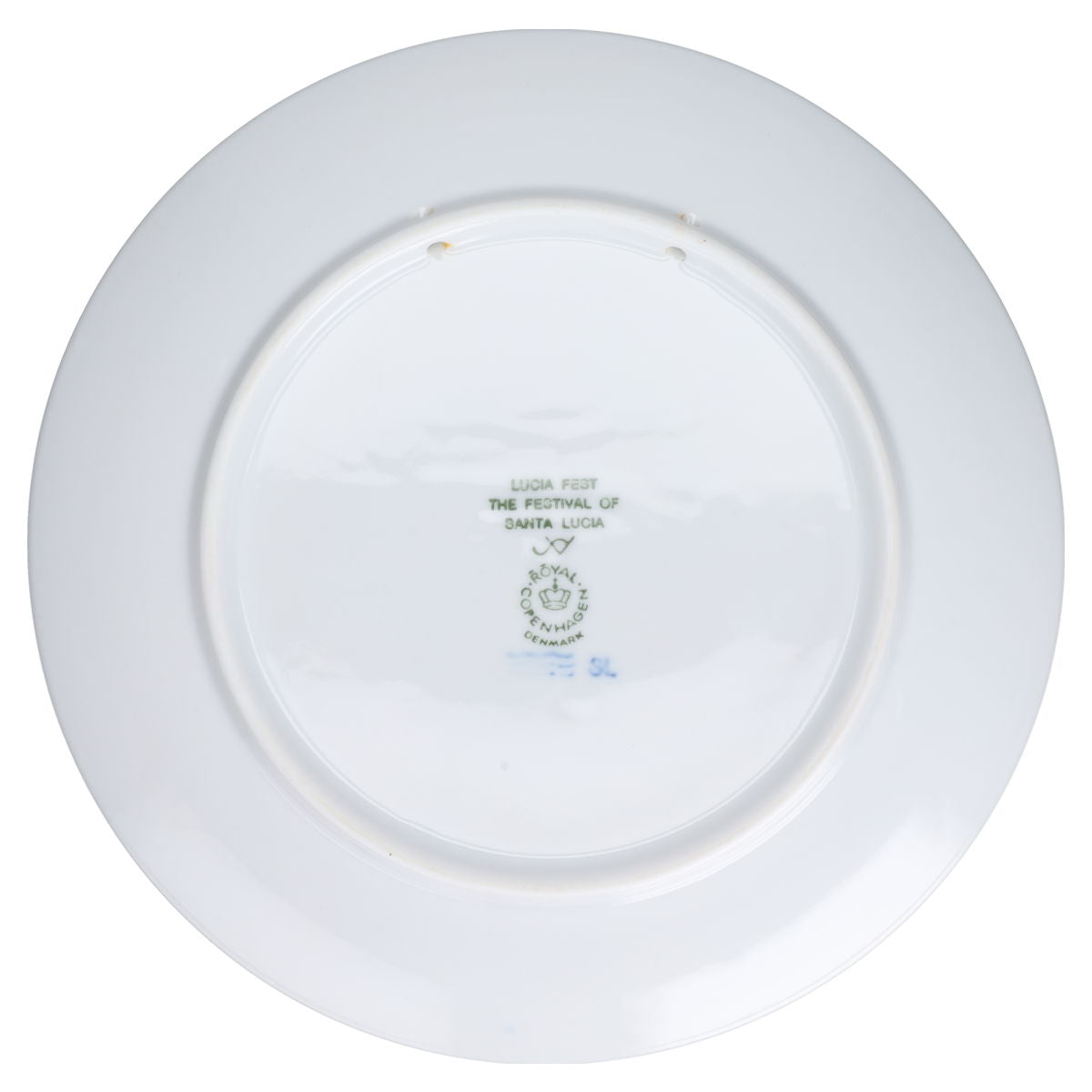 Weihnachtsteller 1991 The Festival of Santa Lucia