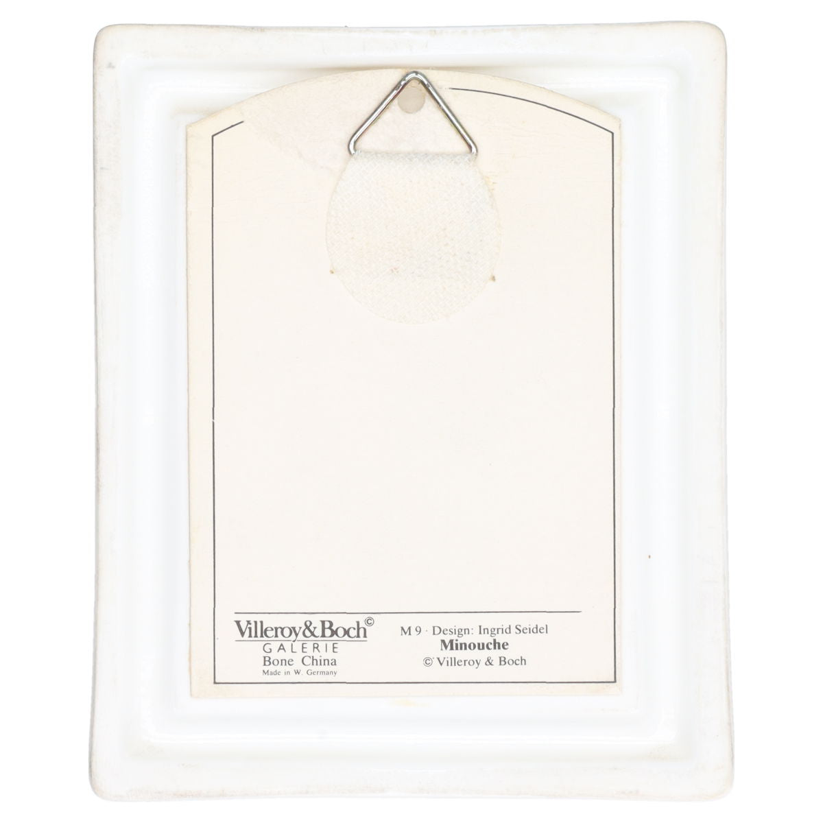 Porzellanbild M 9 Minouche