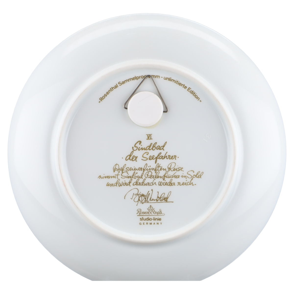 Wandteller Motiv 6 II.Wahl