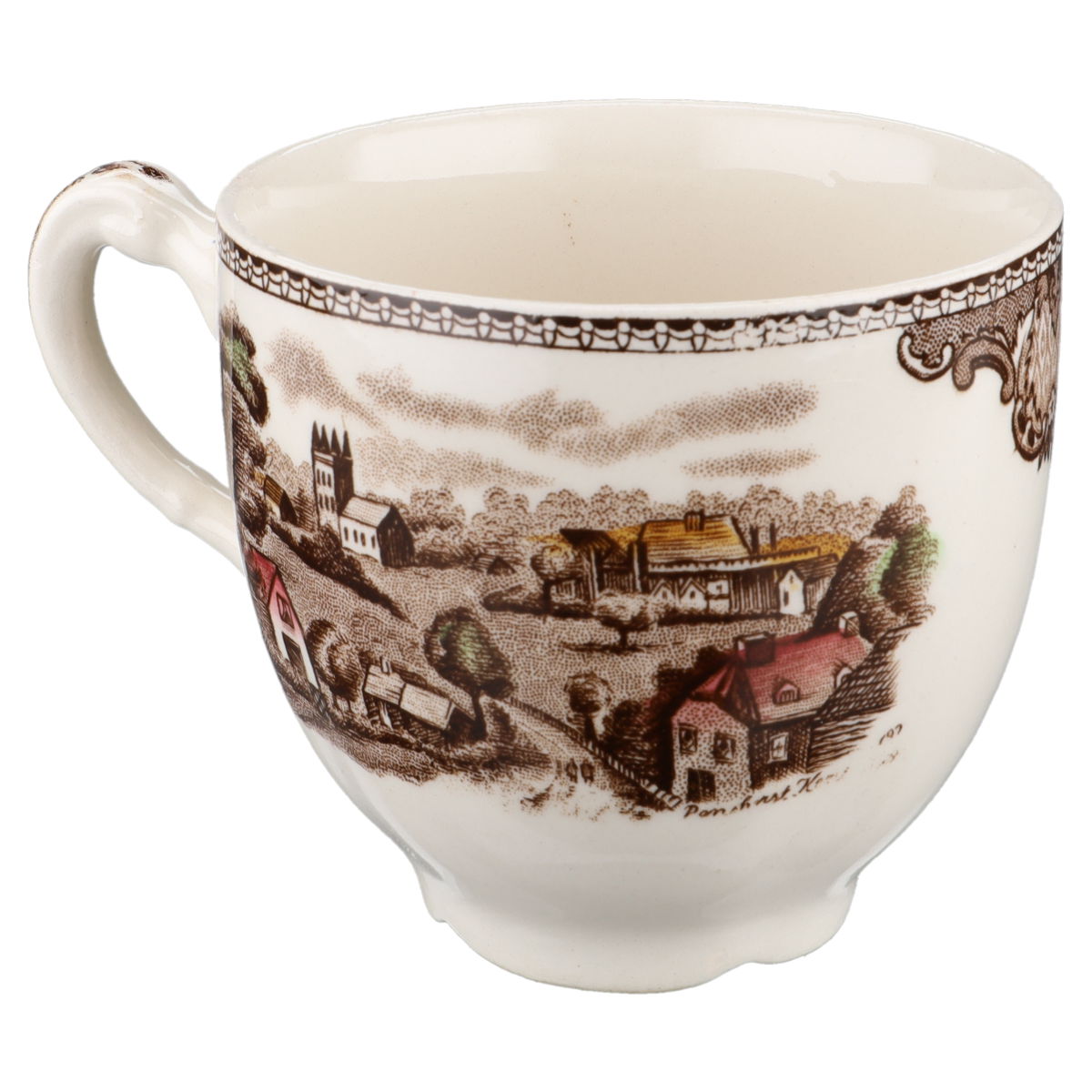Kaffeetasse mit Innendekor